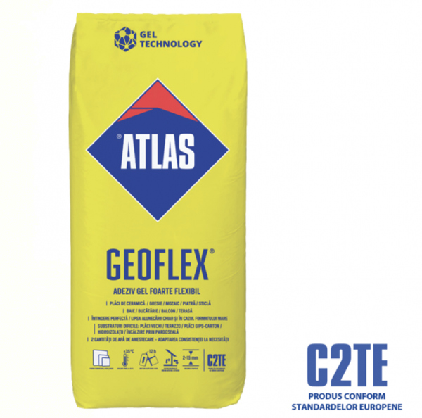 ADEZIV GRESIE SI FAIANTA PIATRA GEL GEOFLEX 25 KG ATLAS CESAL