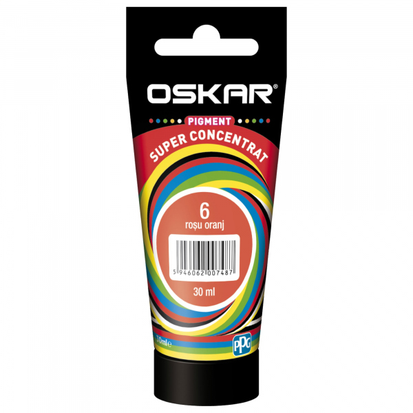 COLORANT LAVABILA 30ML .6 INTERIOR ROSU ORANJ OSKAR