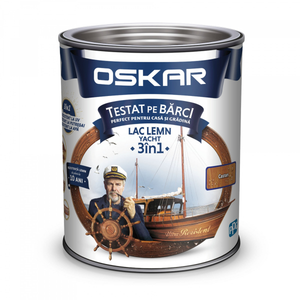 LAC PENTRU LEMN 2.5L LEMN YACHT 3 IN 1 CASTAN OSKAR