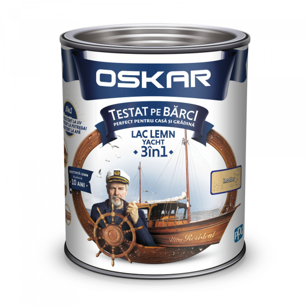 LAC PENTRU LEMN 2.5L LEMN YACHT 3 IN 1 INCOLOR OSKAR