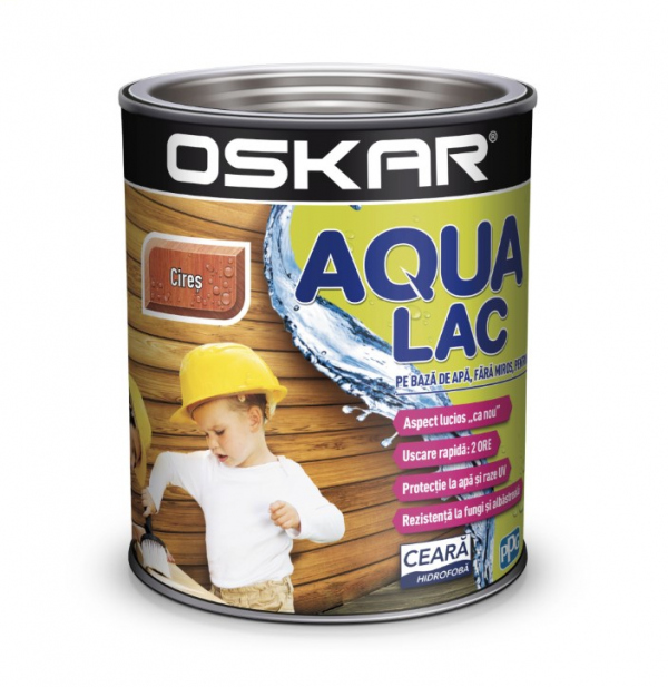 LAC PENTRU LEMN 0.75L AQUA CIRES OSKAR